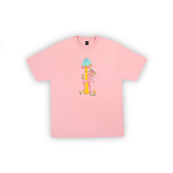 Harry Styles Pleasing Mushroom Tee in Shroom‎ Bloom Blush Pink Medium - Picture 2 of 6